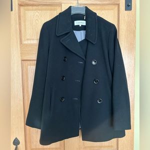 Calvin Klein size P8 Black Coat